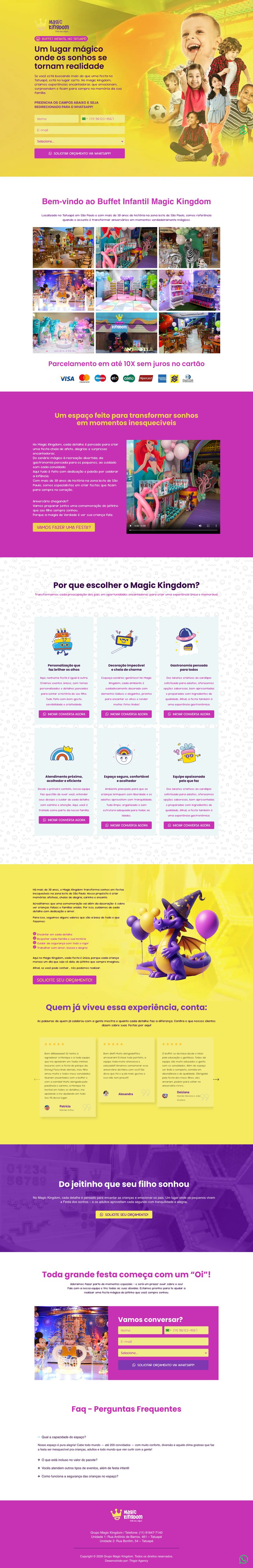 Anteprima homepage Magic Kingdom