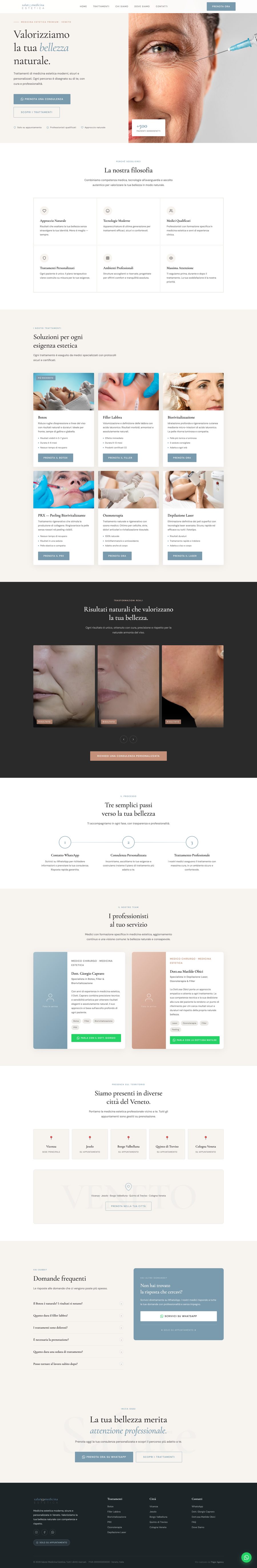 Anteprima homepage Salute Medicina Estetica